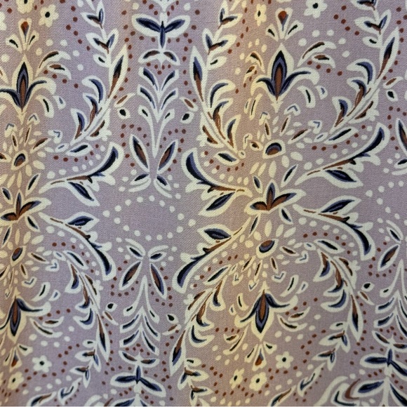 Reitmans Women’s Smocked Floral Dress Purple Size XL - Picture 3 of 13